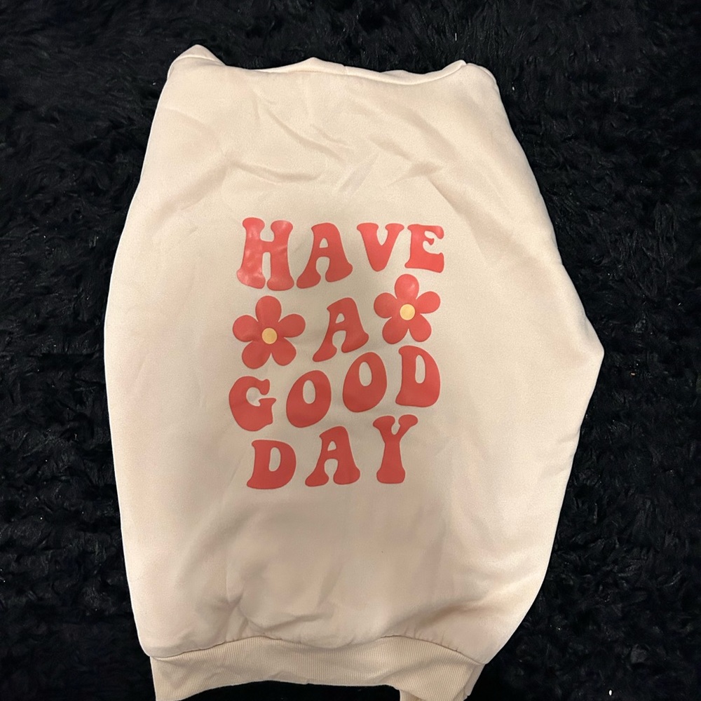 Have a good sweatshirt